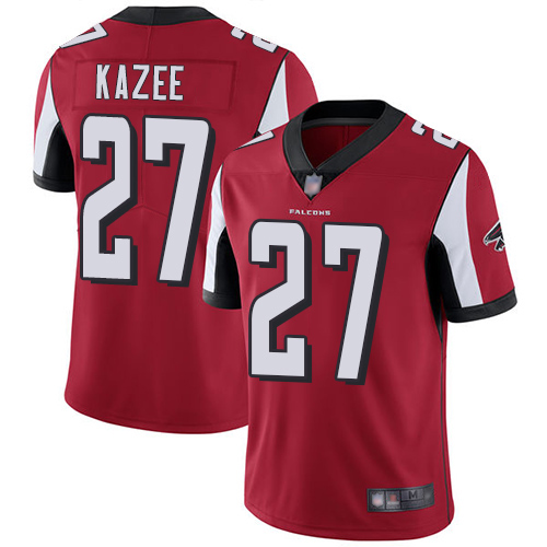 Atlanta Falcons #27 Damontae Kazee Red Vapor Untouchable Limited Stitched Jersey - Zenithce