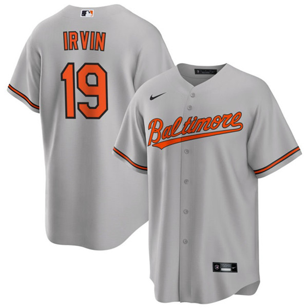 Baltimore Orioles #19 Cole Irvin Gray Cool Base Stitched Jersey - Zenithce