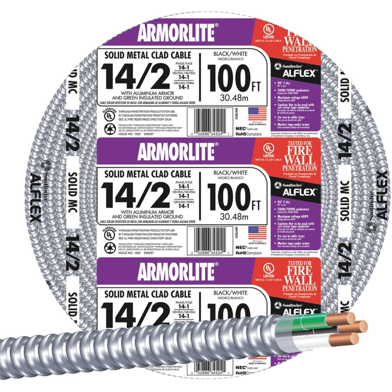 Southwire 64267201 Red/White Bell Wire - Zenithce