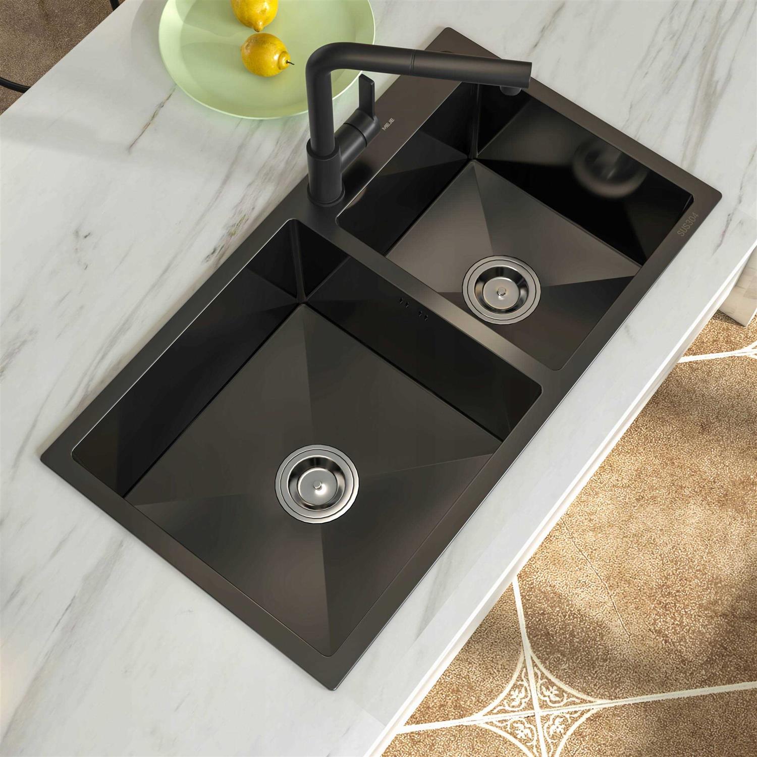 Meje 24×18 Inch Drop In Rectanglar 3 Holes Bathroom Sink - Zenithce