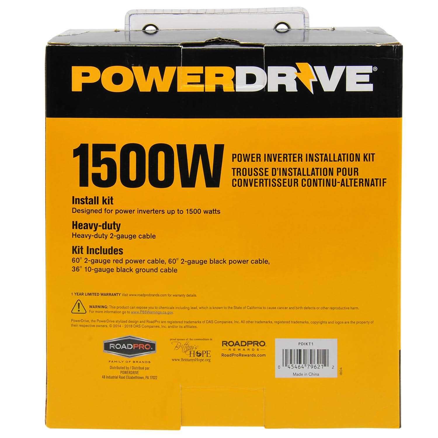 Powerdrive 100 Watt Direct Plug Inverter - Zenithce