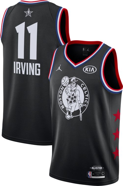 Jordan 2019 All-Star Game #11 Kyrie Irving Black Dri-FIT Swingman Jersey - Zenithce