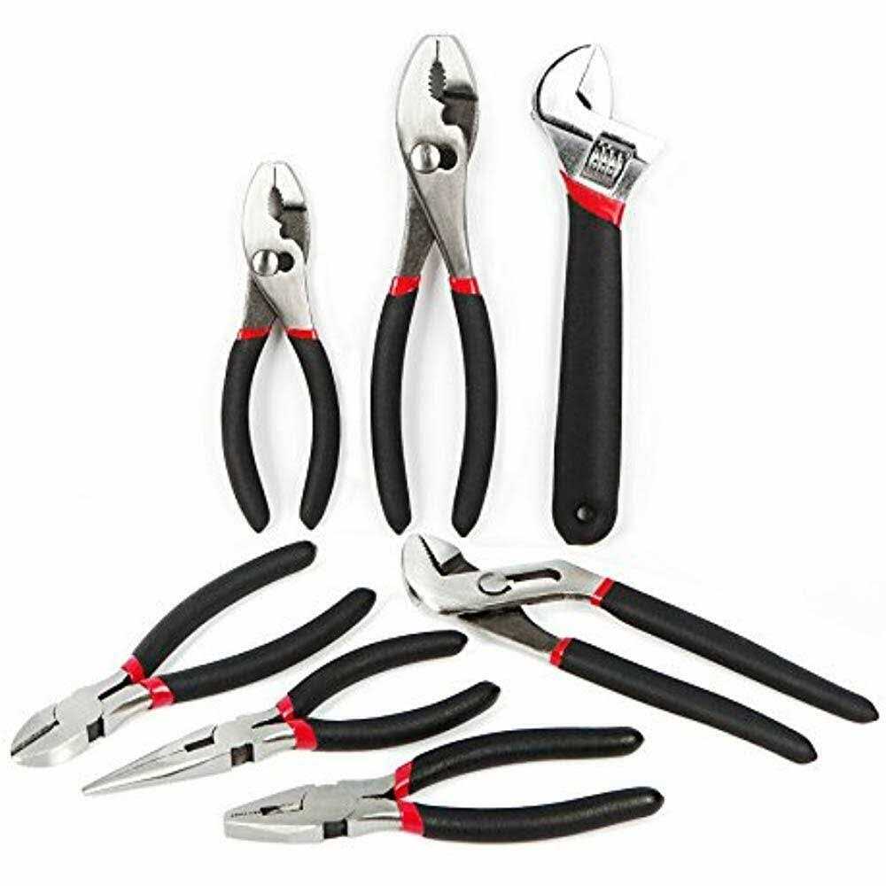 fastpro 4-piece Locking Pliers Set 5, 7 and 10 Curved Jaw Locking Pliers - Zenithce