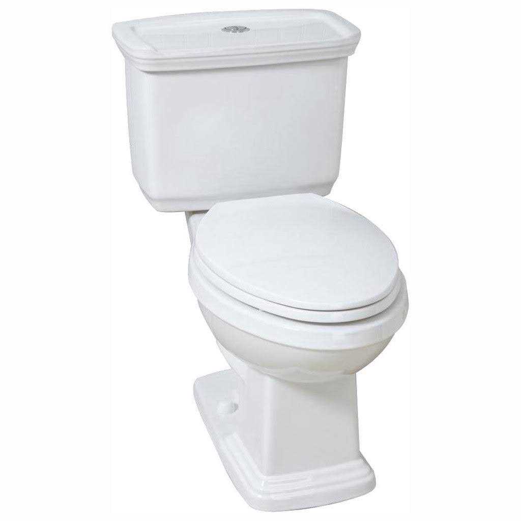Glacier Bay 2-Piece 1.0 GPF/1.28 GPF High Efficiency Dual Flush Elongated Toilet - Zenithce