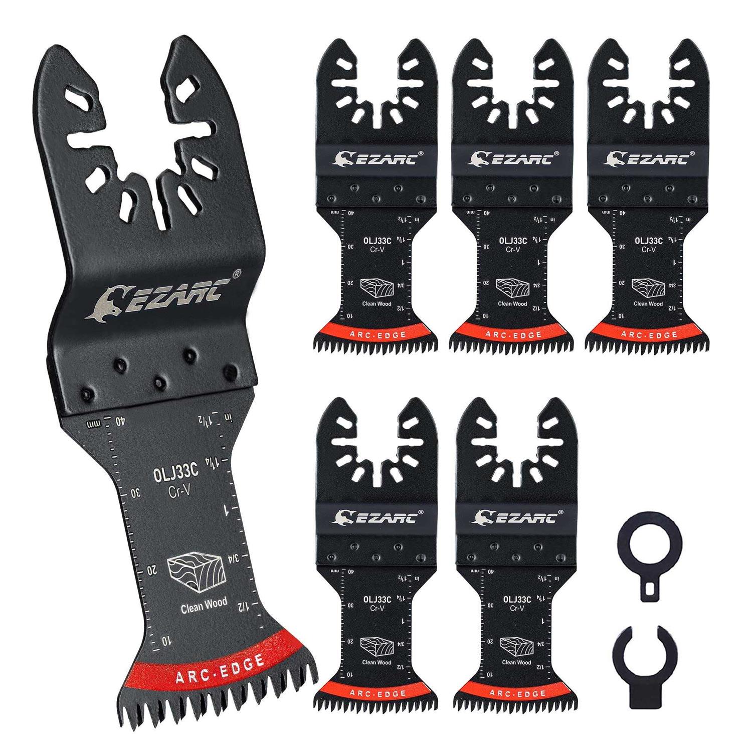 Ezarc Diamond Oscillating Blade Flush Cutting Oscillating Multi Tool Saw Blades for Grout Removal - Zenithce
