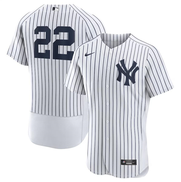 New York Yankees #22 Juan Soto White Flex Base Stitched Jersey - Zenithce