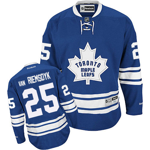 Maple Leafs #25 James Van Riemsdyk Blue Third Stitched Jersey - Zenithce