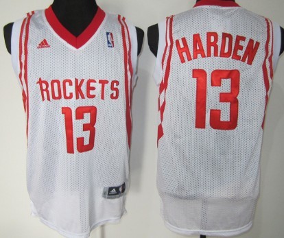 Houston Rockets #13 James Harden White Swingman Jersey - Zenithce