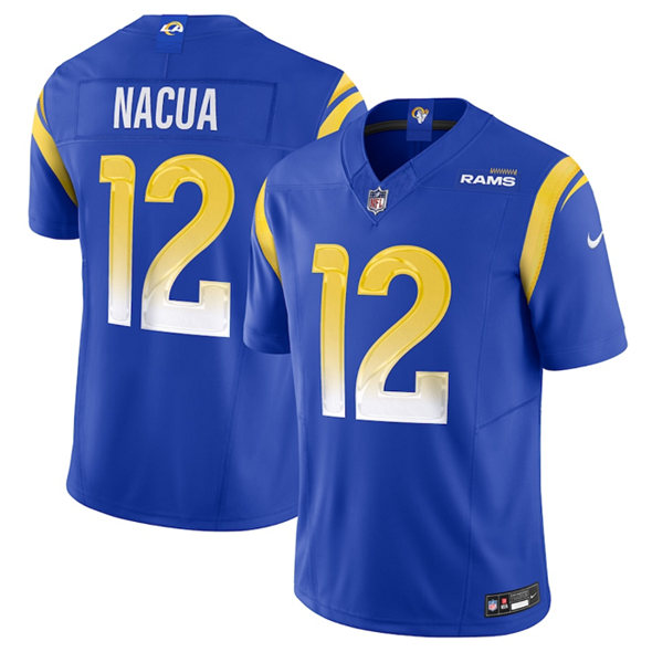 Los Angeles Rams #12 Puka Nacua Blue 2024 F.U.S.E. Vapor Untouchable Limited Stitched Jersey - Zenithce