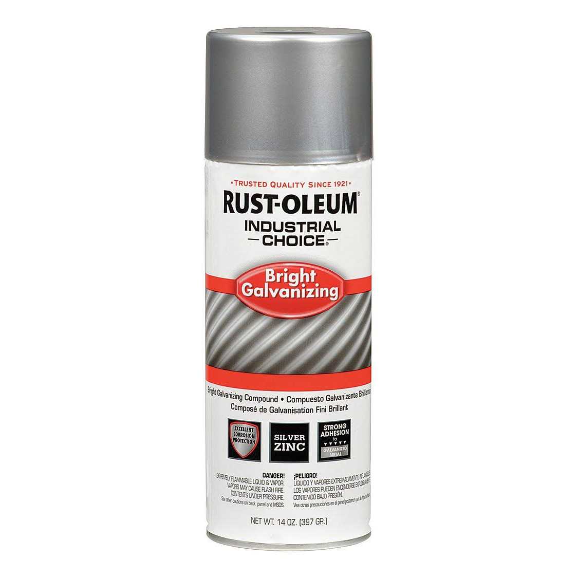Rust-Oleum Industrial Choice 1600 System Galvanizing Compounds Spray - Zenithce