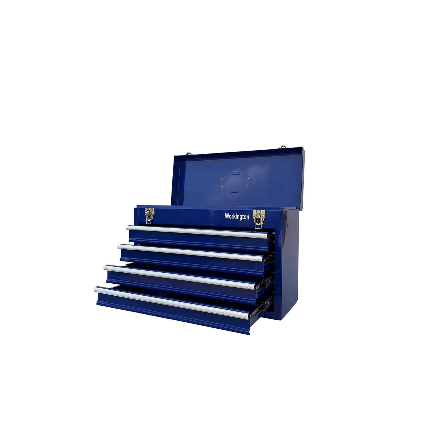 Workington Industrial Drawers Portable Metal Intermediate Box 26 Middle Tool Chest Cabinet with Ball Bearing Drawer Slides - Zenithce