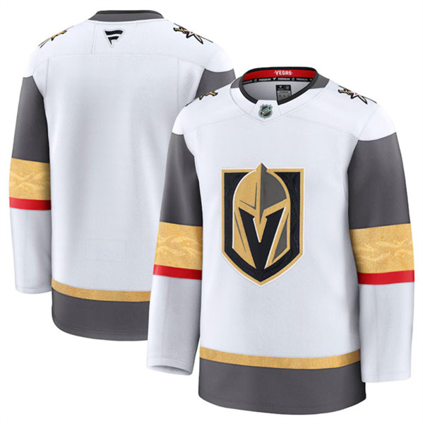 Vegas Golden Knights Blank White 2024-25 Home Stitched Jersey - Zenithce