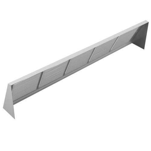 Hart & Cooley 43333A 14 x 24 White Sidewall/Ceiling Return Air Grille - Zenithce