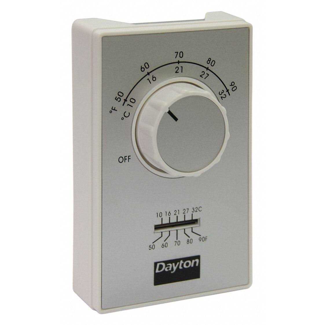 Dayton Line Volt Mechanical Tstat 2NNR5 - Zenithce