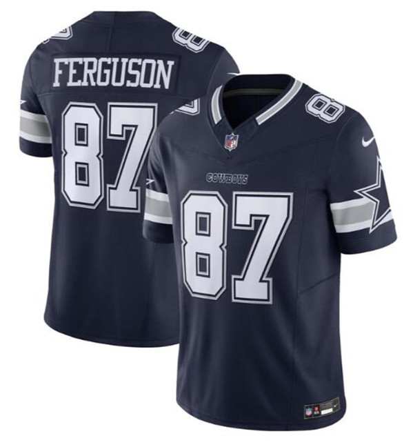 Dallas Cowboys #87 Jake Ferguson Navy 2023 F.U.S.E. Vapor Untouchable Limited Stitched Jersey - Zenithce