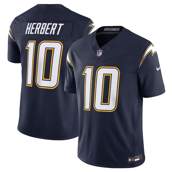 Los Angeles Chargers #10 Justin Herbert Navy 2025 F.U.S.E. Alternate Vapor Limited Football Stitched Jersey - Zenithce