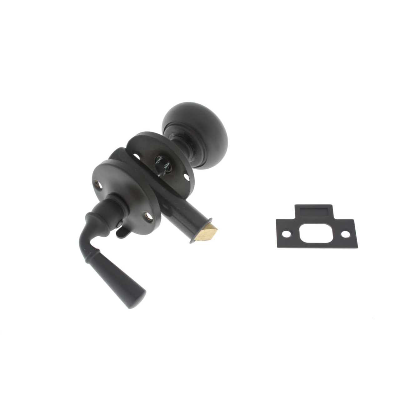 idh by St. Simons Solid Brass Heavy Duty Silent Roller Latch with Adjustable Square Strike - Zenithce