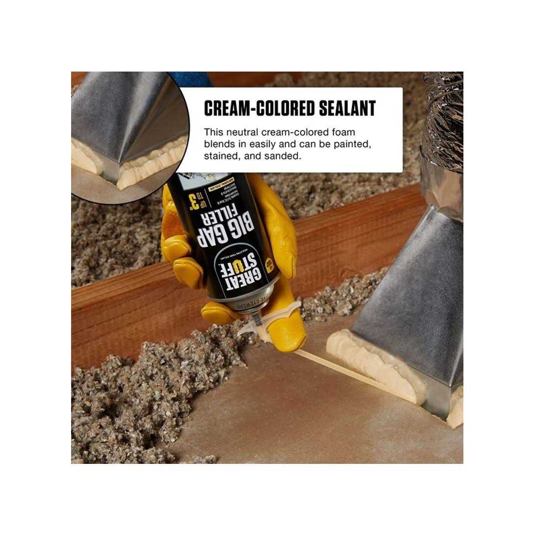 Great Stuff 48 oz. Gaps and Cracks Insulating Spray Foam Sealant Kit KTGS 1557 - Zenithce