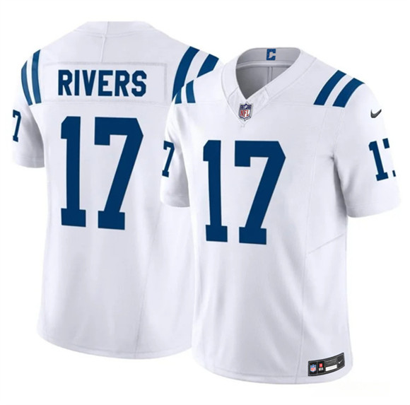 Indianapolis Colts #17 Philip Rivers White 2025 F.U.S.E. Vapor Limited Stitched Jersey - Zenithce