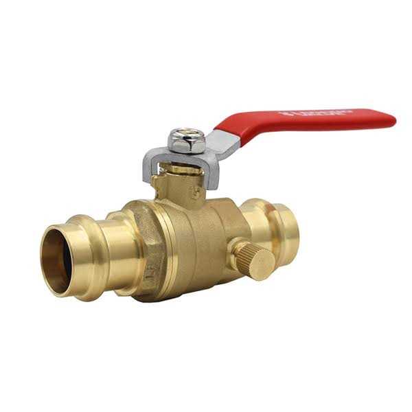 Legend Valve P-202NL Full Port Press Ball Valve with Drain 101 - Zenithce