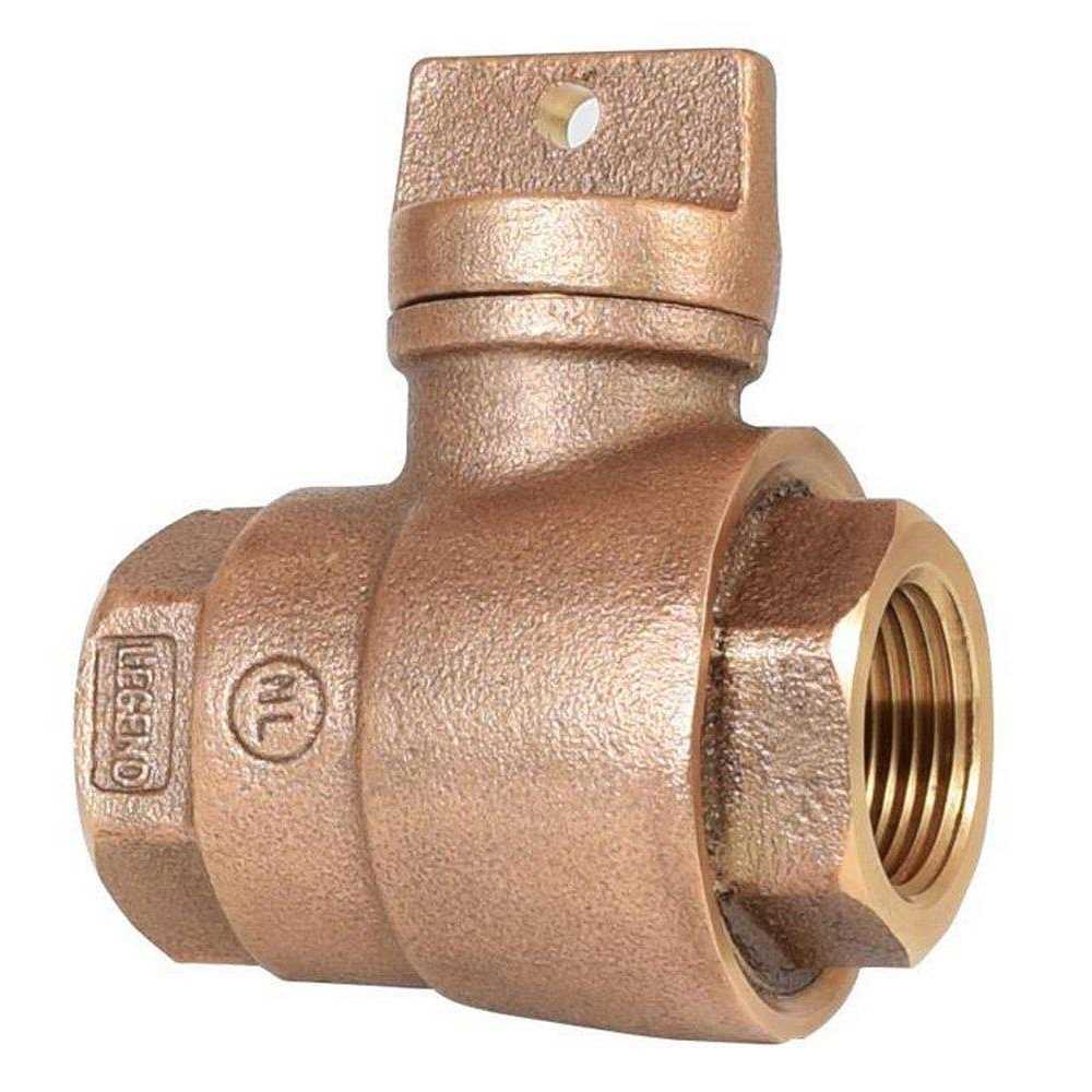 Legend Valve 314-254NL 3/4 FIP x FIP Curb Stop - Zenithce