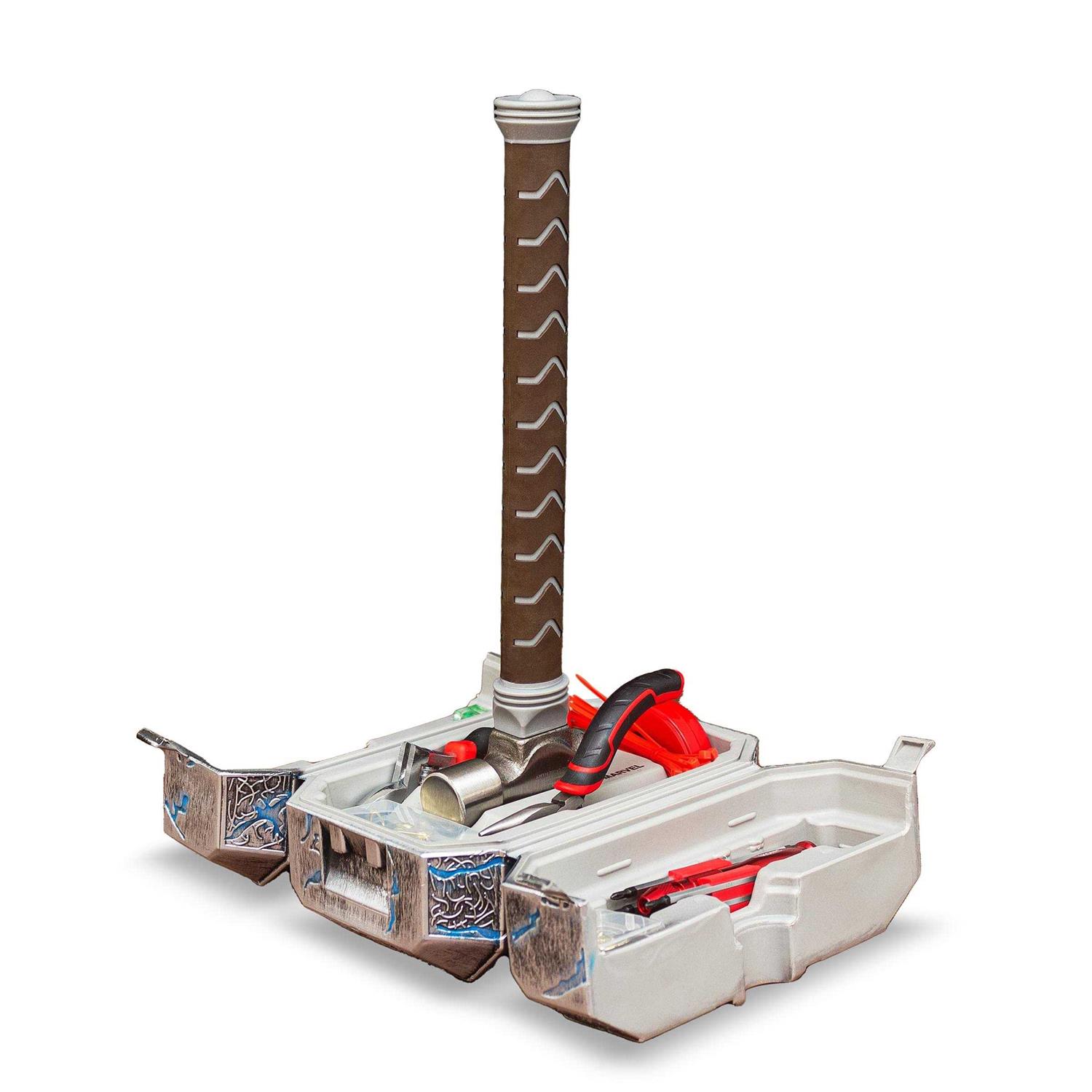 Marvel Avengers Thor’s Hammer 30-Piece Tool Set - Zenithce
