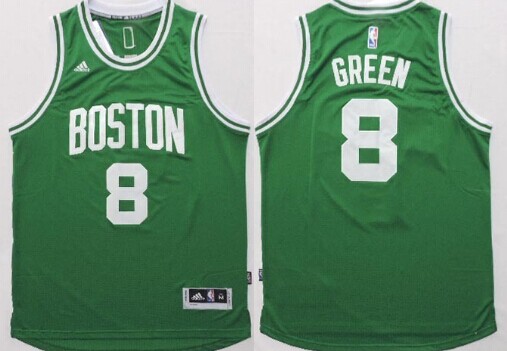 Boston Celtics #8 Jeff Green Revolution 30 Swingman 2014 New Green Jersey - Zenithce