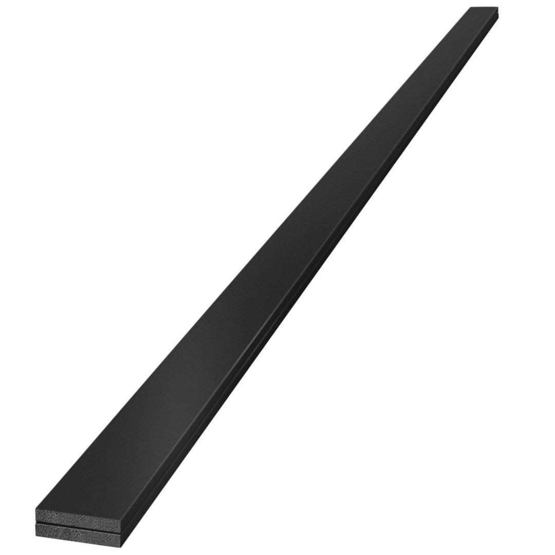 UFP-Edge 1 in. x 4 in. x 8 ft. Thermally Modified Black Forest Pine Square Edge Weathered Barn Wood Boards Trim - Zenithce
