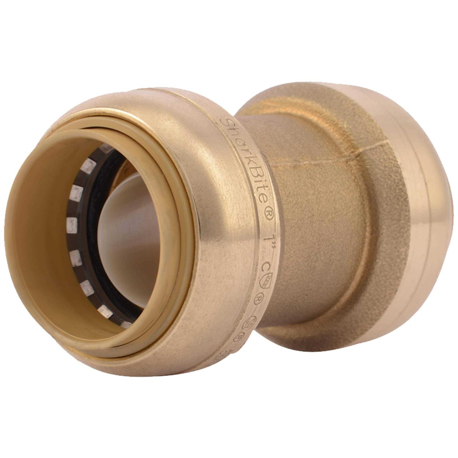 SharkBite 0.5 Brass Push-Fit and MNPT Adapter - Zenithce