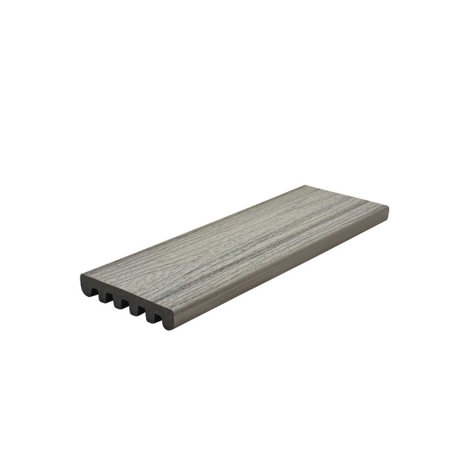 Trex Enhance Naturals 1-in x 6-in x 16-ft Toasted Sand Grooved Composite Deck Board in Brown | TS010616E2G01 - Zenithce