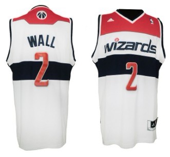 Washington Wizards #2 John Wall Revolution 30 Swingman White Jersey - Zenithce