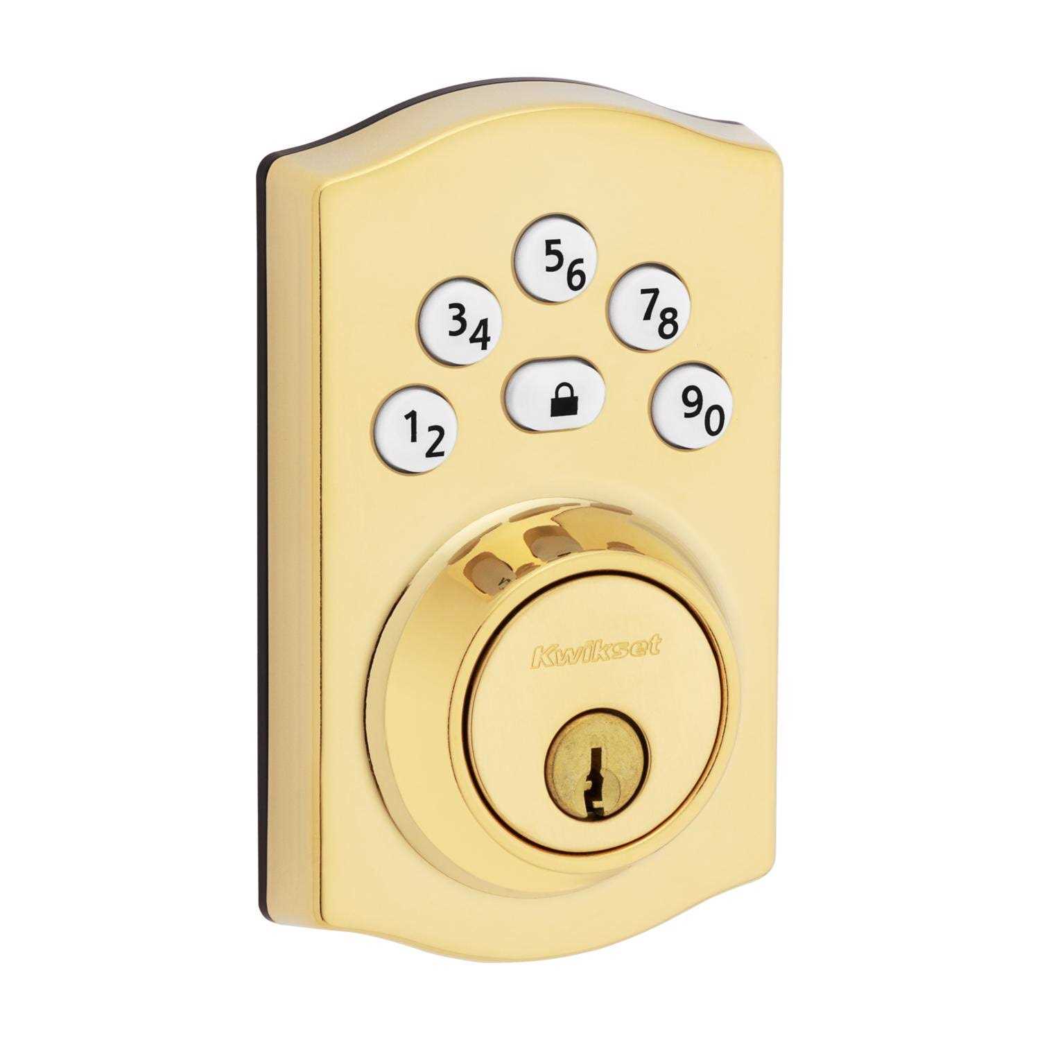 Kwikset Powerbolt 250 Keypad Electronic Lock - Zenithce
