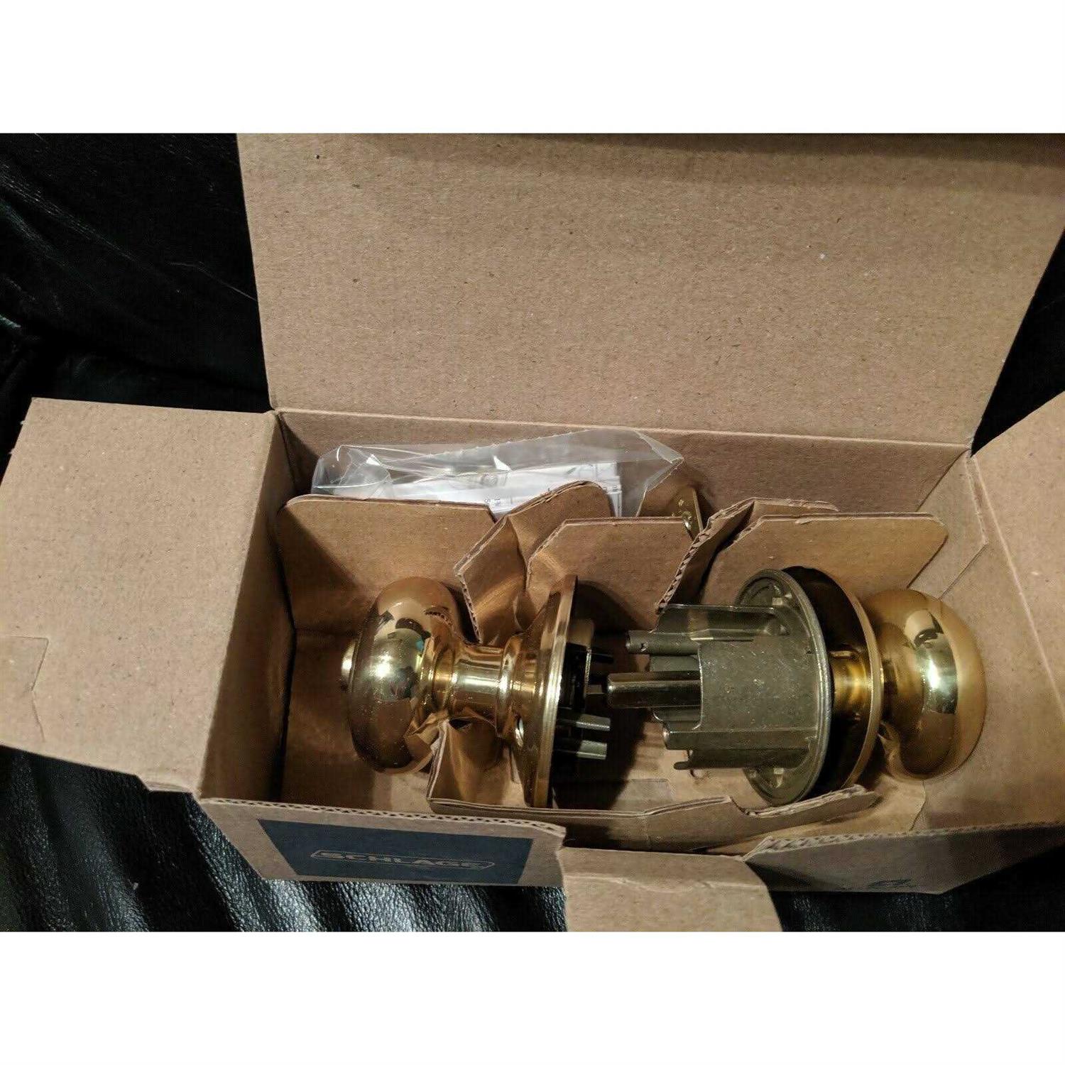 Schlage Andover Passage Knob Addison AB F10AND716ADD - Zenithce