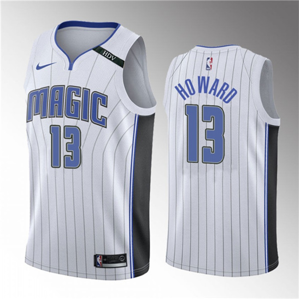 Orlando Magic #13 Jett Howard White 2023 Draft Icon Edition Stitched Jersey - Zenithce