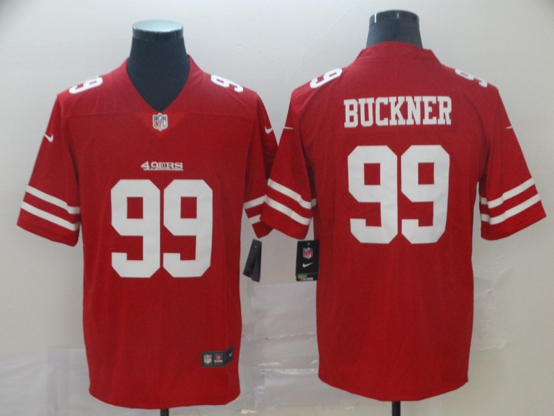 San Francisco 49ers #99 DeForest Buckner Red Vapor Untouchable Limited Stitched Jersey - Zenithce