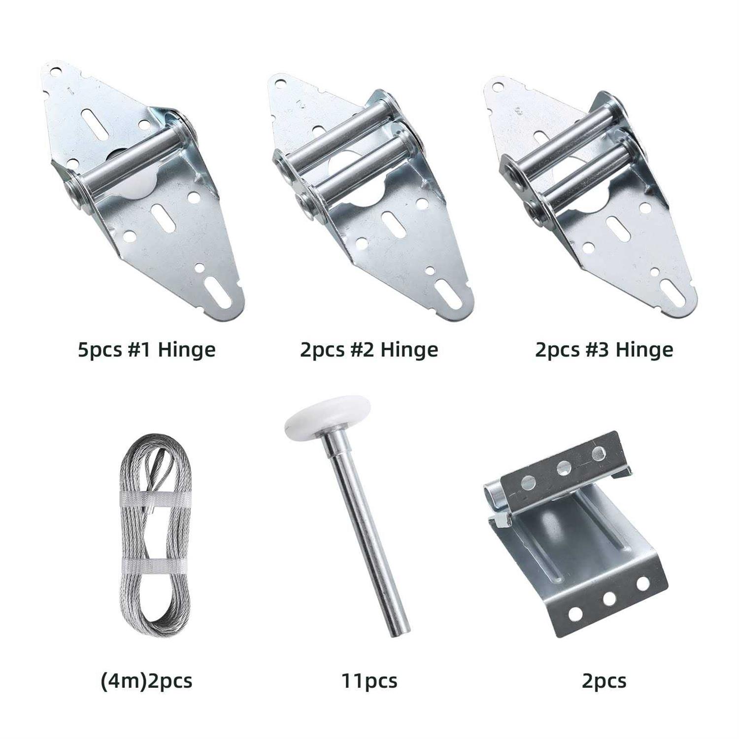 HOME MASTER HARDWARE 2 Pack Garage Opener Adjustable Bracket Garage Door Reinforcement Bracket Garage Door Opener Bracket Steel - Zenithce