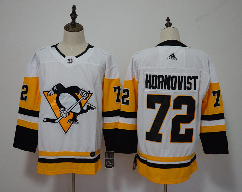 Pittsburgh Penguins #72 Patric Hornqvist White Stitched Adidas Jersey - Zenithce