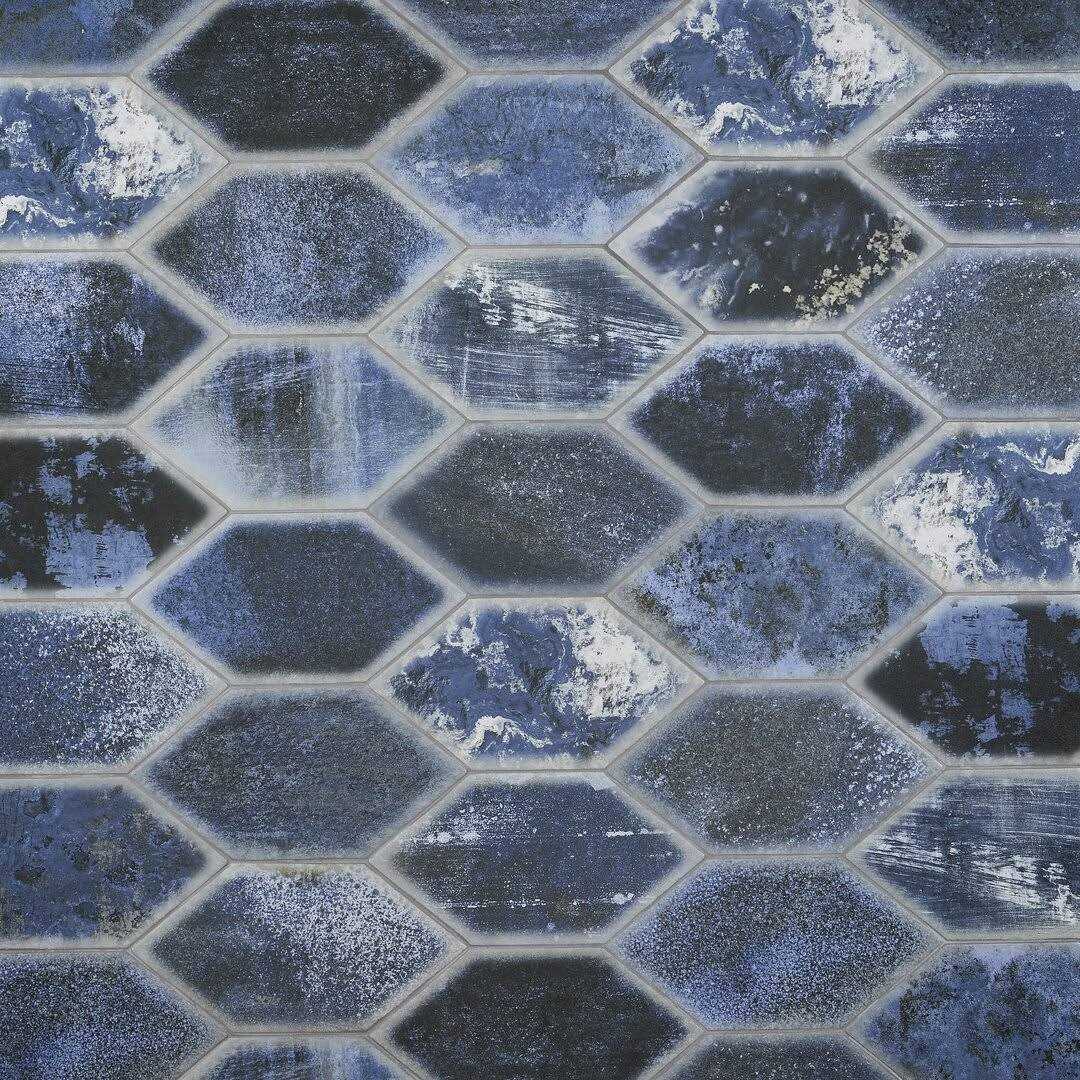 Ivy Hill Tile Merci Hex 6.69 in. x 12.99 in. Matte Porcelain Floor and Wall Tile - Zenithce