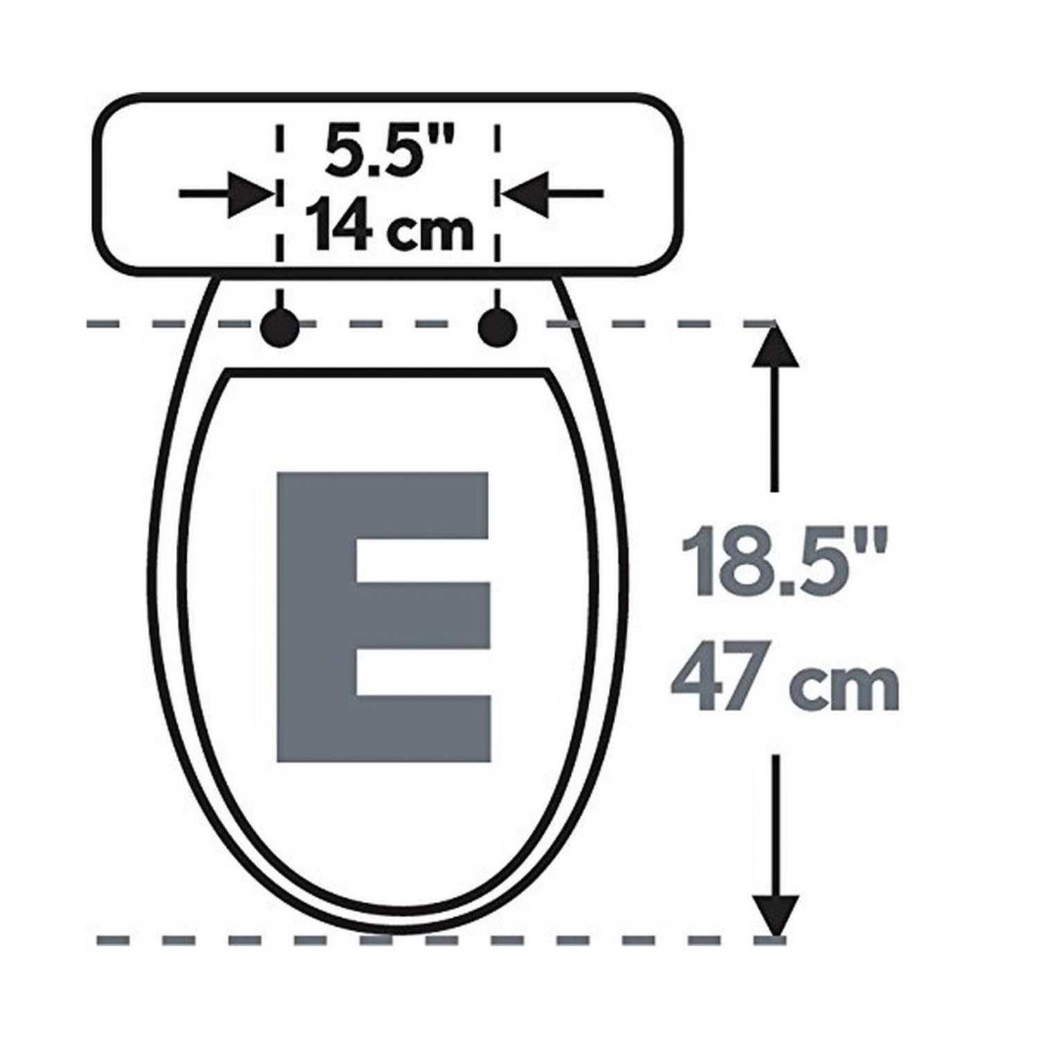 Mayfair Elongated Molded Wood Toilet Seat - Zenithce