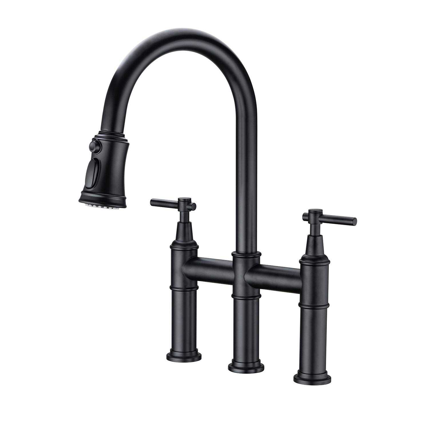 Pfister GT26-4CB Avalon 1-Handle Kitchen Faucet with Side Spray & Soap Dispenser - Zenithce