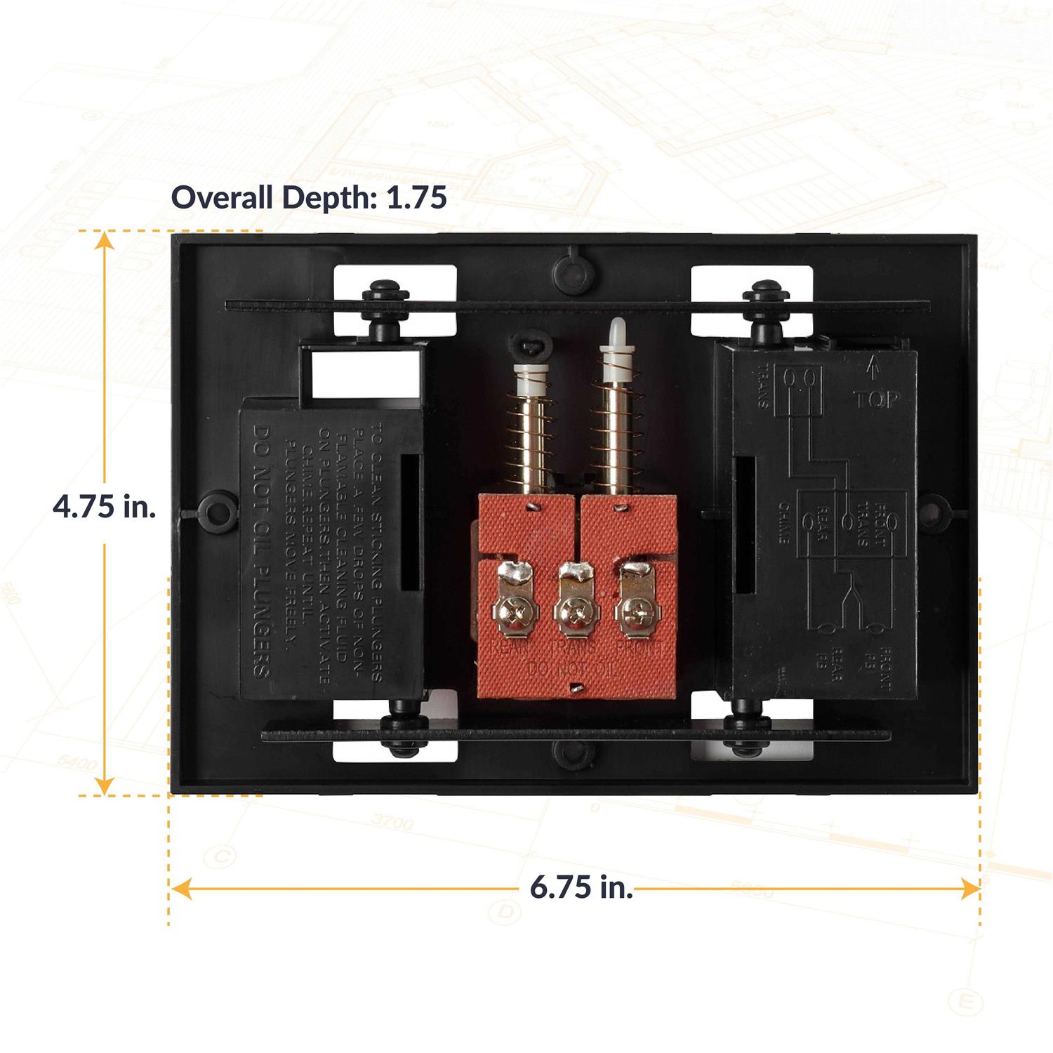 Newhouse Hardware All Purpose Door Bell - Zenithce