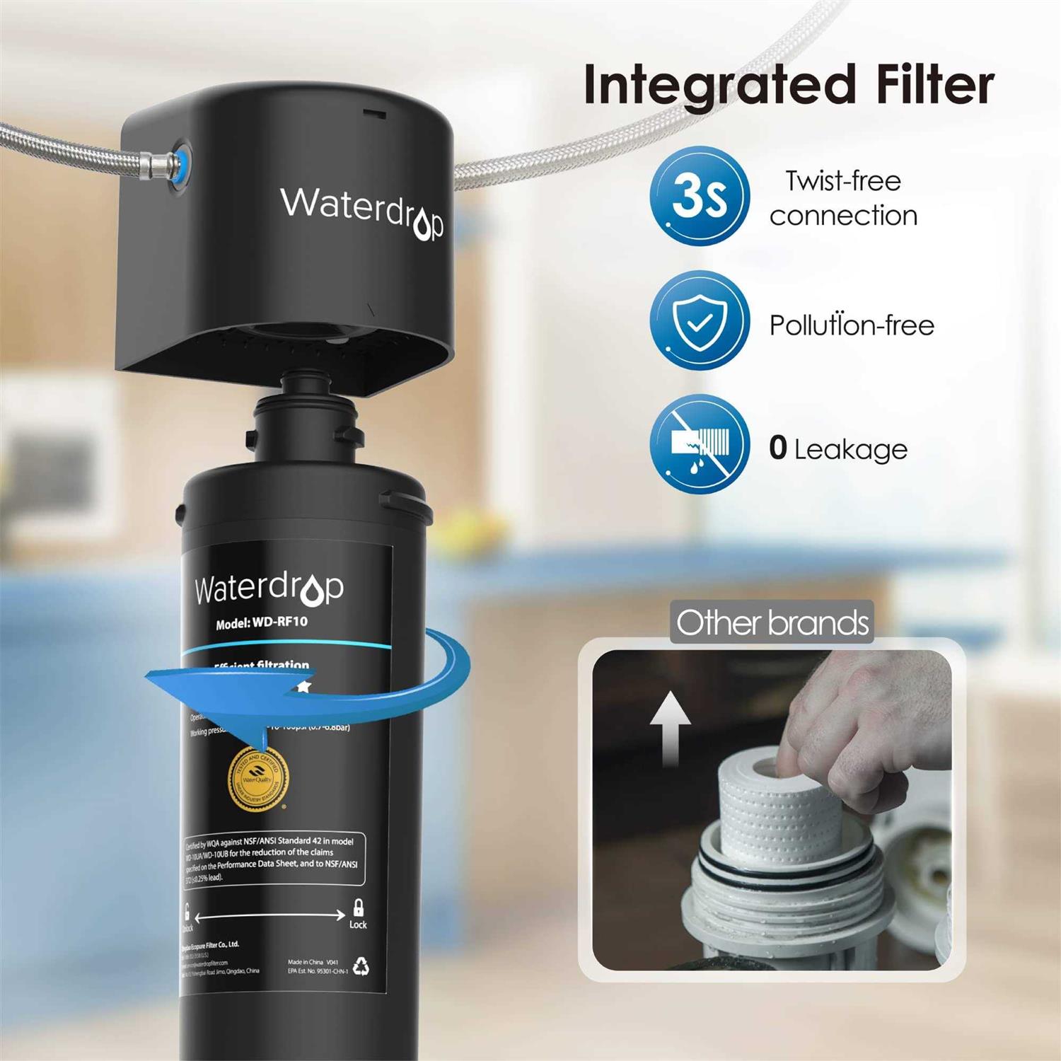 Waterdrop 10ua Under Sink Water Filter System - Zenithce