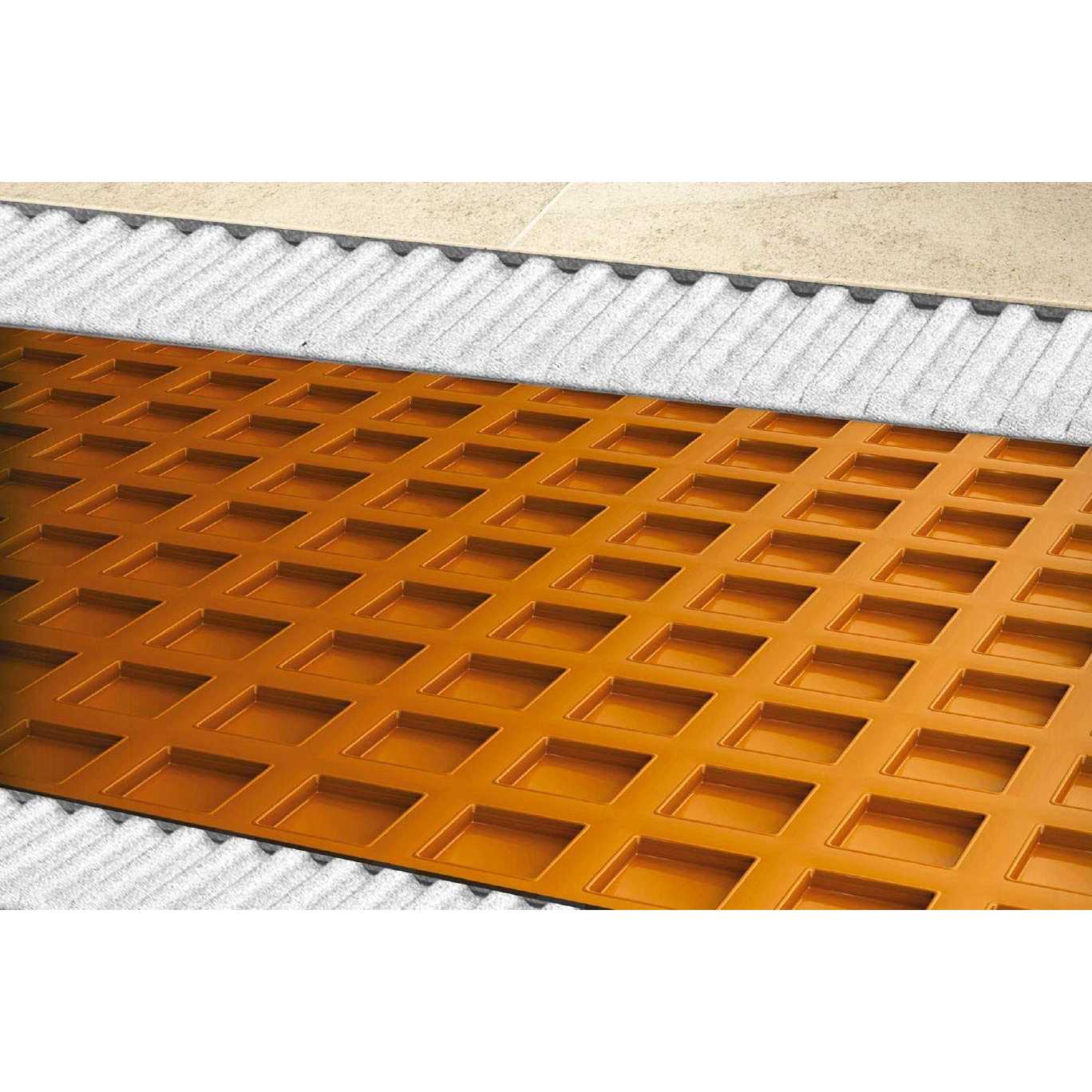 Schluter Systems Schluter-Quadec Square Edge Trim Satin Anodized Aluminum - Zenithce