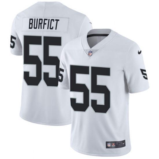 Raiders #55 Vontaze Burfict White Vapor Untouchable Limited Stitched Jersey - Zenithce