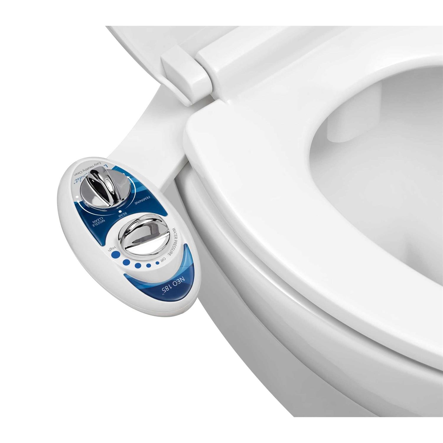 Luxe Bidet NEO 185 Plus Next-Generation Bidet Toilet Seat Attachment - Zenithce