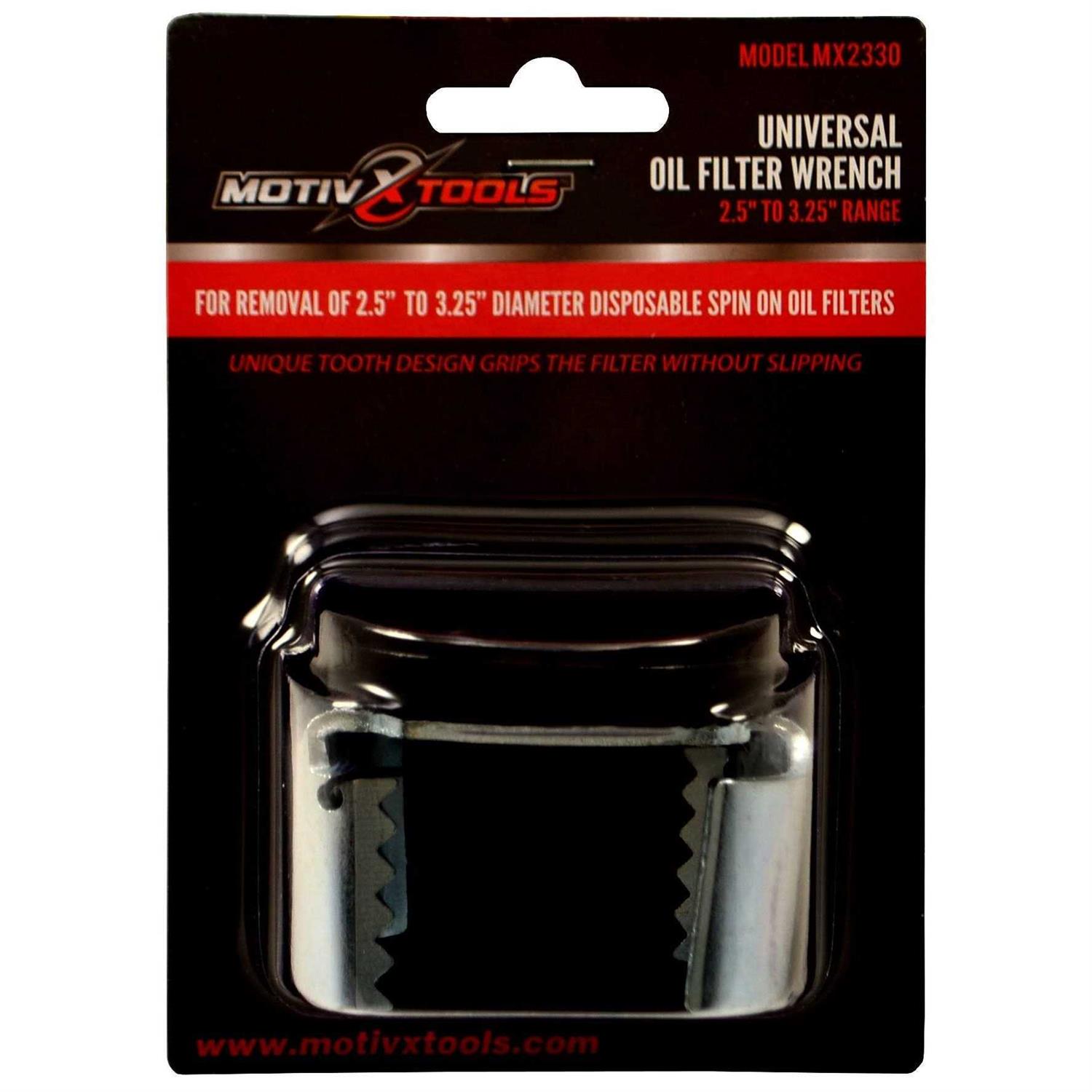 Motivx Tools 74mm Oil Filter Wrench MX2323 - Zenithce