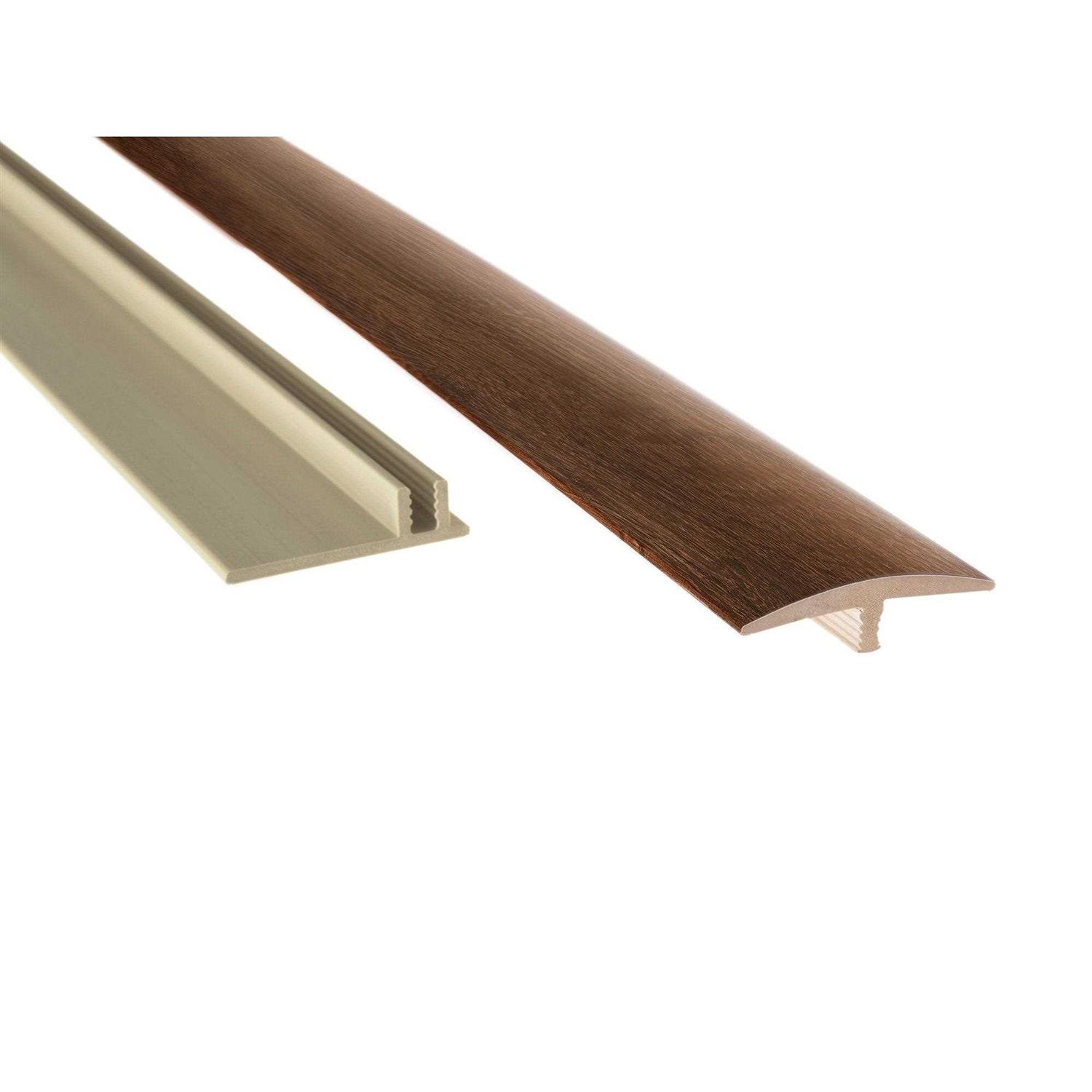 NewAge Flooring 46 in. T-Molding Transition Strip - Zenithce