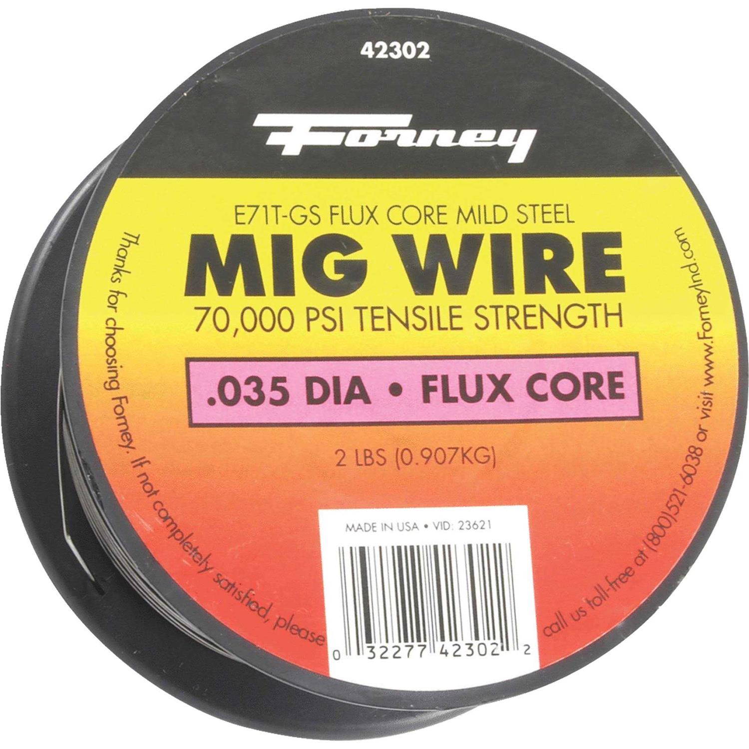 Forney Flux Core Mild Steel Mig Wire 42300 - Zenithce