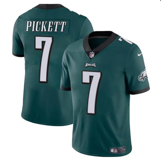 Philadelphia Eagles #7 Kenny Pickett Green Vapor Untouchable Limited Stitched Jersey - Zenithce