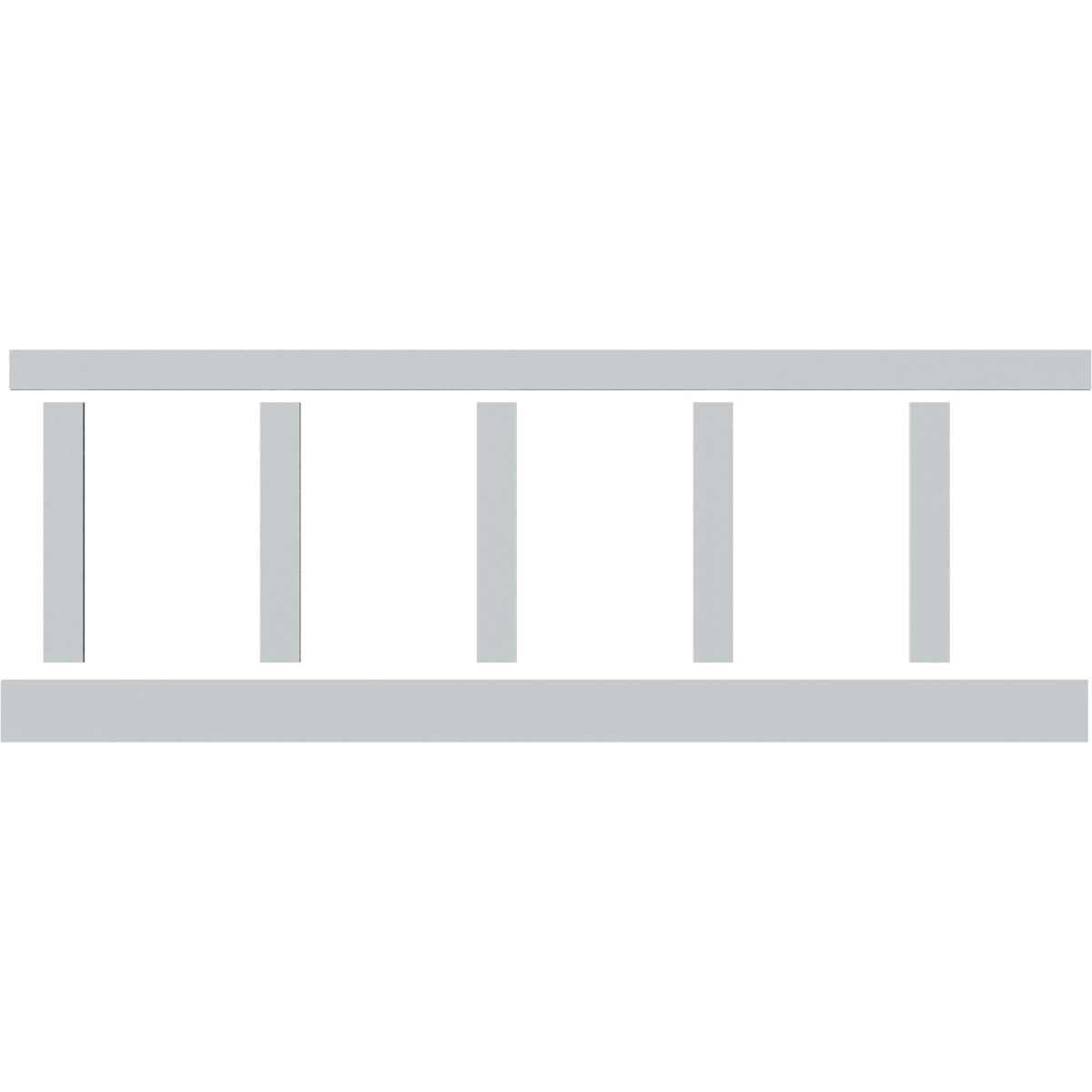 Ekena Millwork 56 in. X 5/8 in. X 96 in. Expanded Cellular PVC Classic Shaker Moulding Kit - Zenithce
